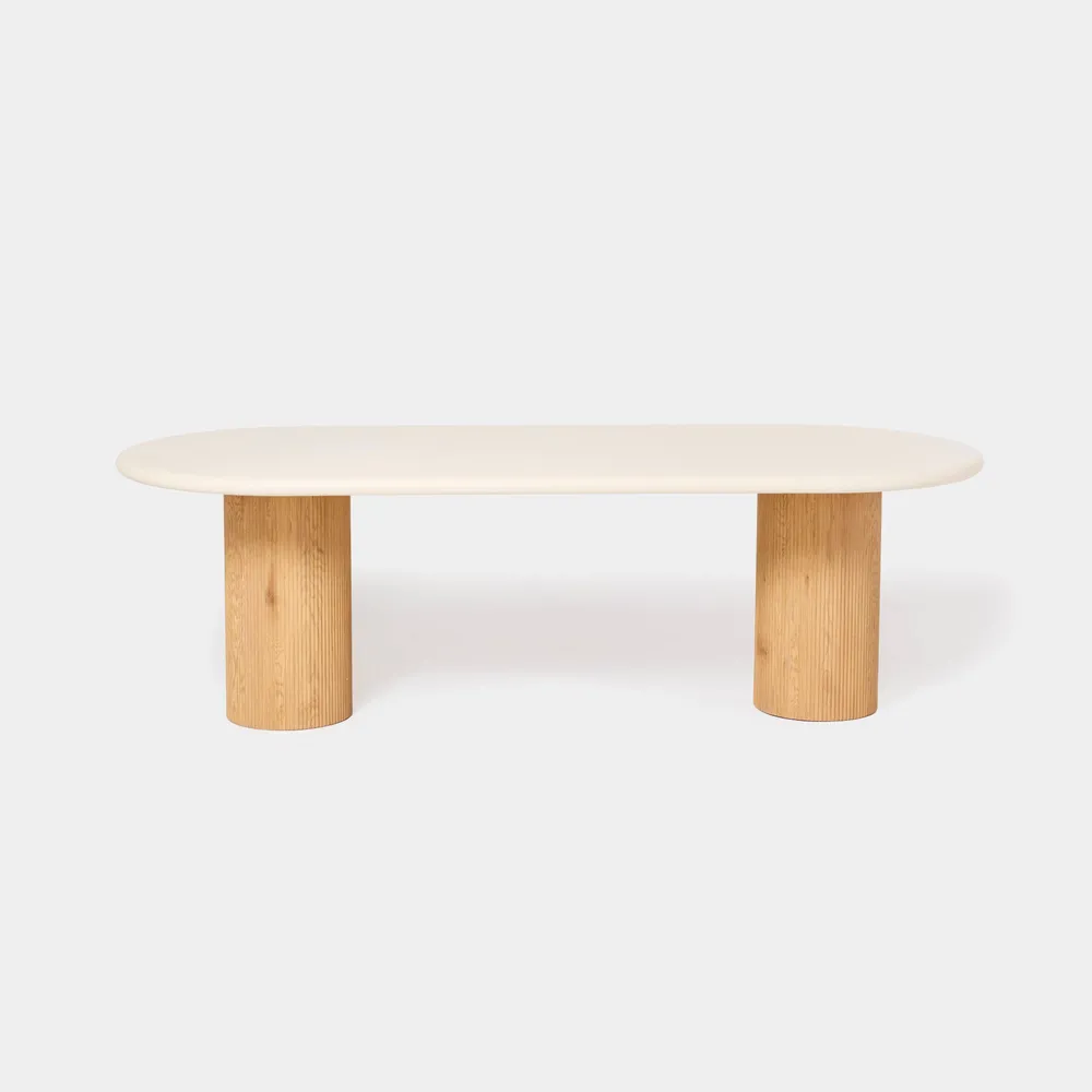 Dining Tables - Fiji - clear streaked - DESIGN TRIP