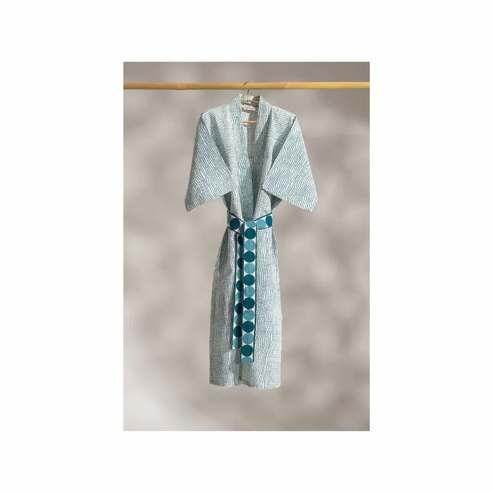 Homewear - NO-MAD Loungewear Robes in Natural Textiles - NO-MAD
