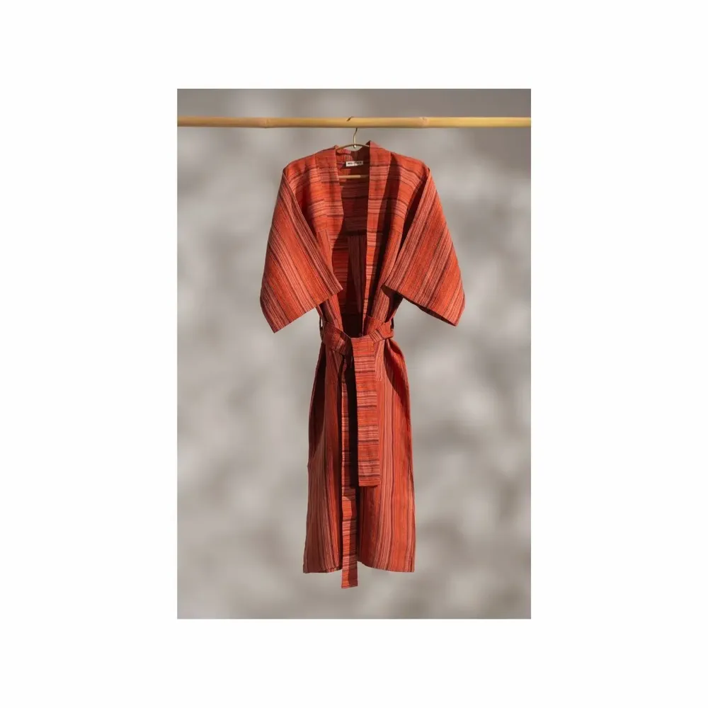 Homewear - NO-MAD Loungewear Robes in Natural Textiles - NO-MAD