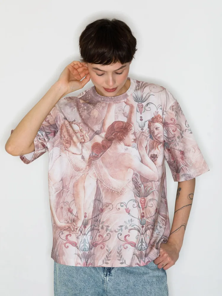 Prêt-à-porter - T-shirt imprimé intégral « Spring » - MARALETTO
