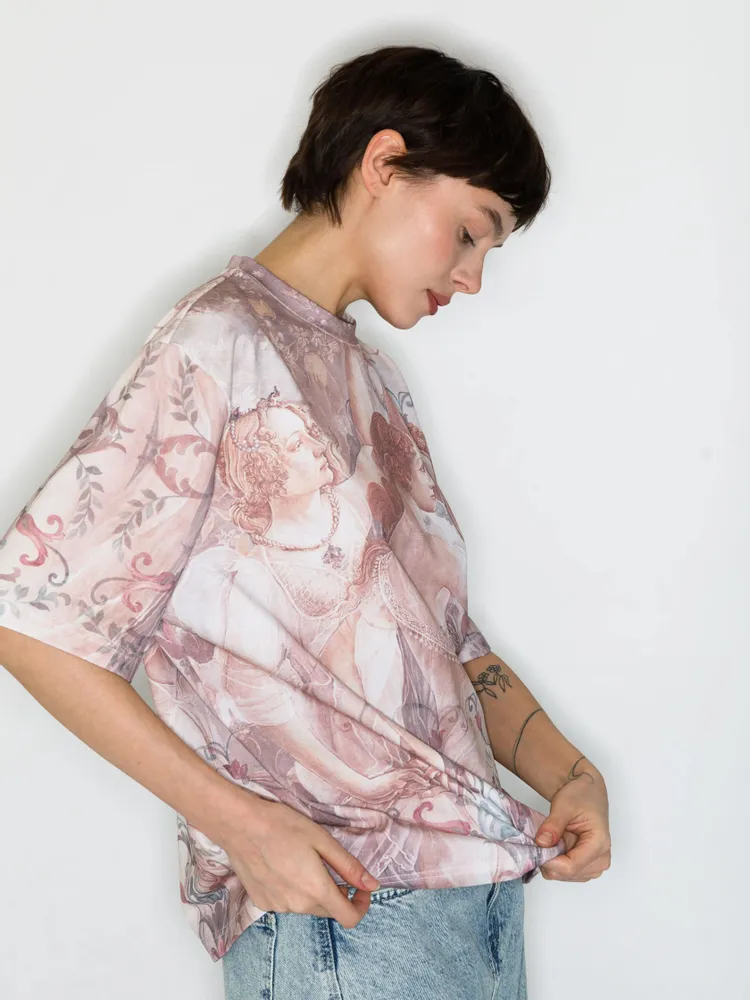 Prêt-à-porter - T-shirt imprimé intégral « Spring » - MARALETTO