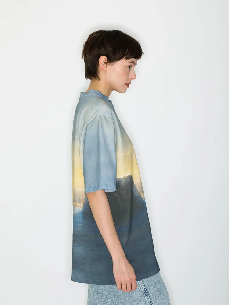 Prêt-à-porter - T-shirt imprimé intégral « Italian Seaside » - MARALETTO