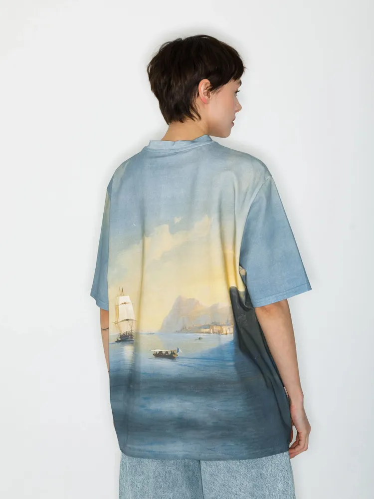 Prêt-à-porter - T-shirt imprimé intégral « Italian Seaside » - MARALETTO