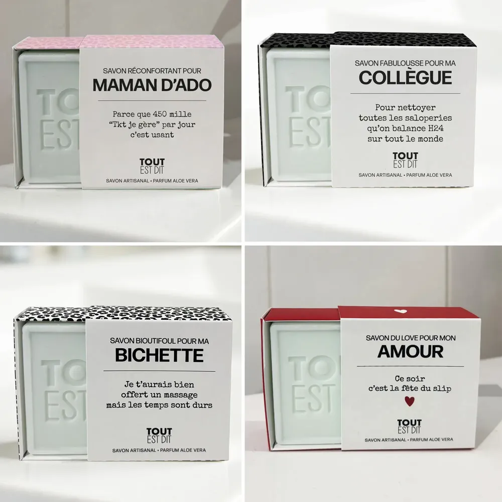 Soaps - savons tout est dit - TOUT EST DIT