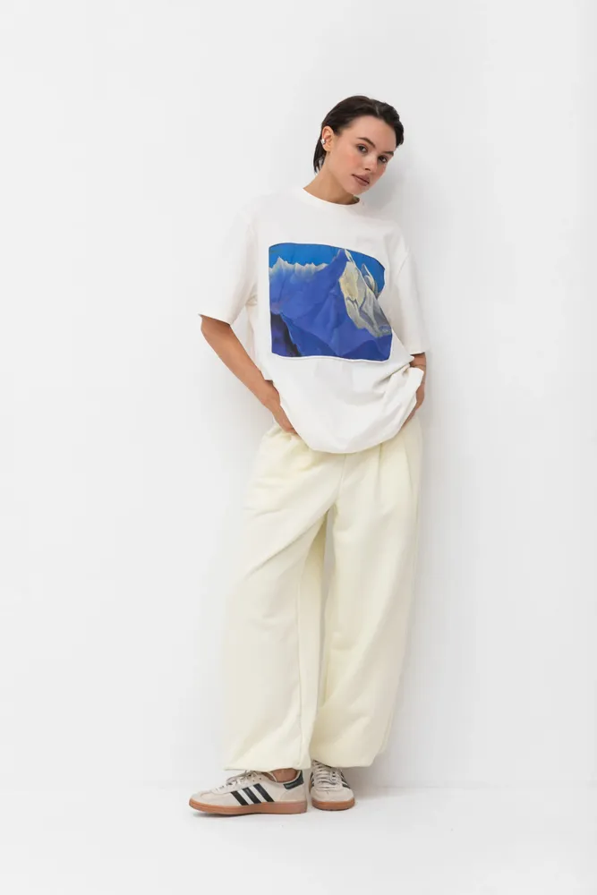 Prêt-à-porter - T-shirt Art Window « Nanda Devi » - MARALETTO