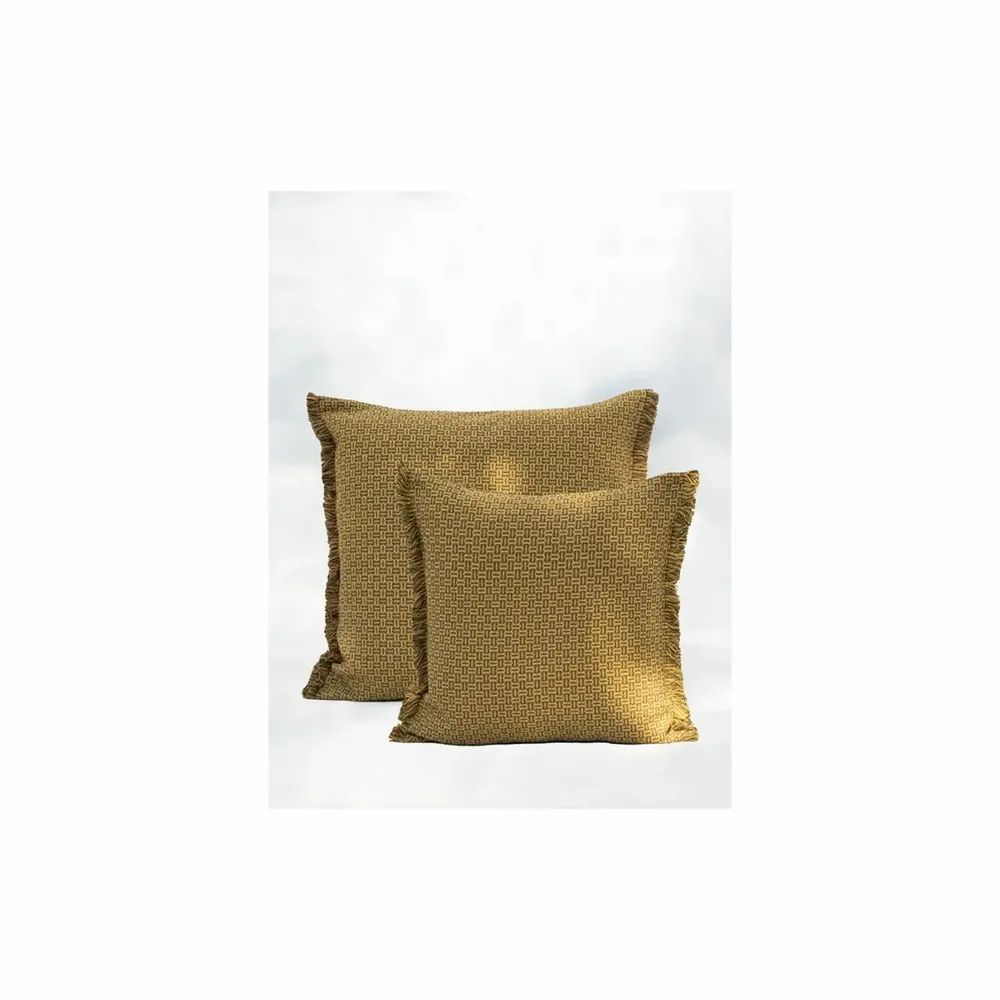 Coussins textile - NO-MAD Bunai Cushion Cover in Stuctured  Woven Cotton - NO-MAD