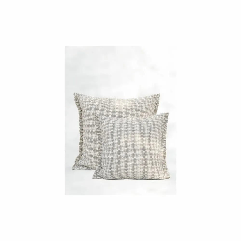 Coussins textile - NO-MAD Bunai Cushion Cover in Stuctured  Woven Cotton - NO-MAD