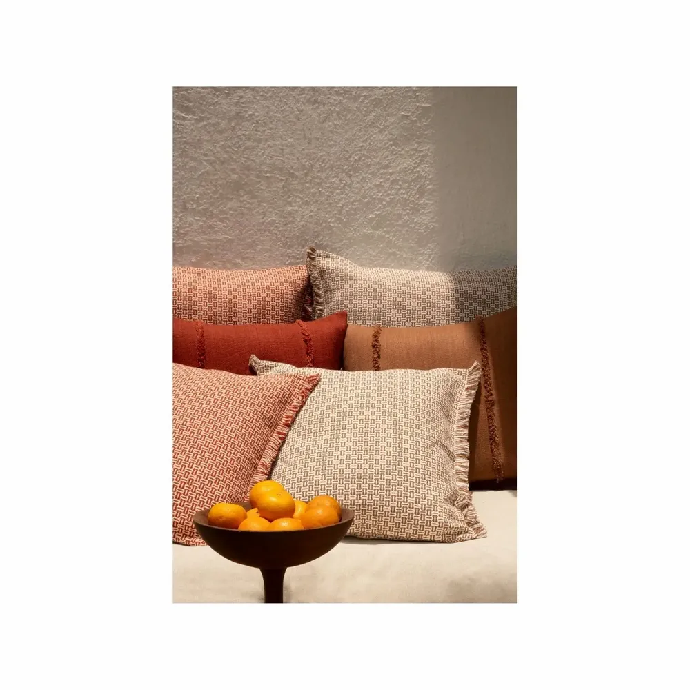 Coussins textile - NO-MAD Bunai Cushion Cover in Stuctured  Woven Cotton - NO-MAD