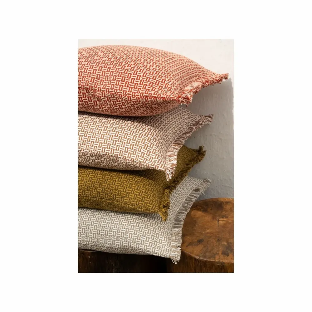 Coussins textile - NO-MAD Bunai Cushion Cover in Stuctured  Woven Cotton - NO-MAD