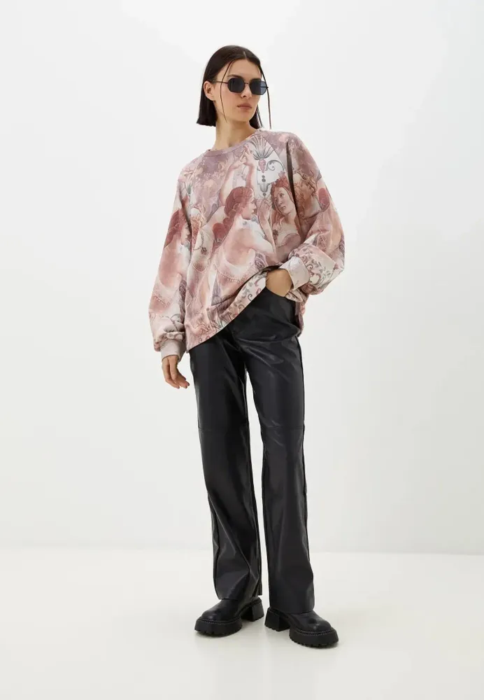Apparel - All-Over Print Sweatshirt “Spring” - MARALETTO