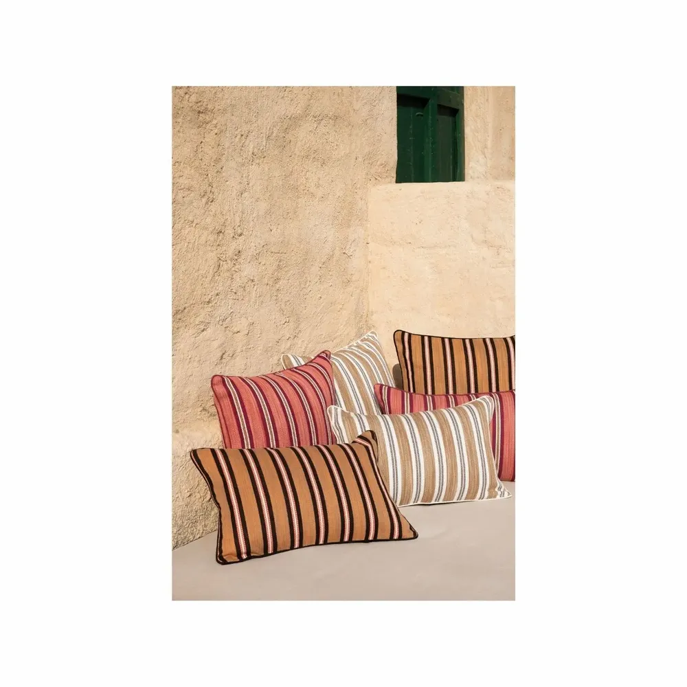 Coussins textile - NO-MAD Pratha Cushion Covers and Lumbar Cushions in Woven Cotton - NO-MAD