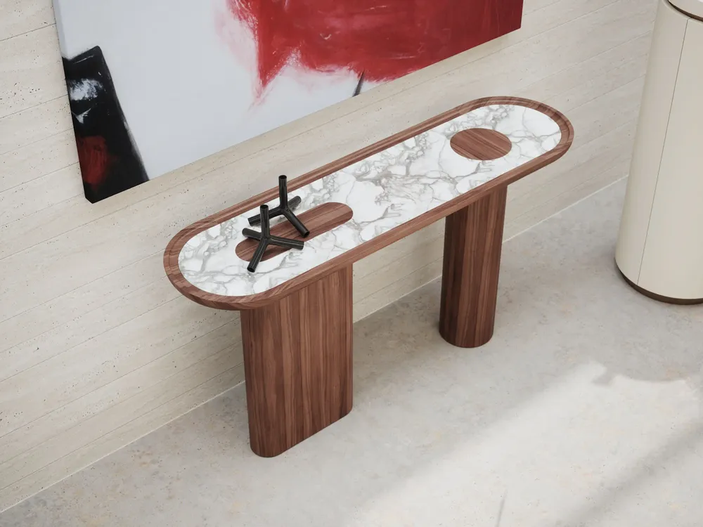 Console table - CRETA WOOD - ULTRAMOBILI