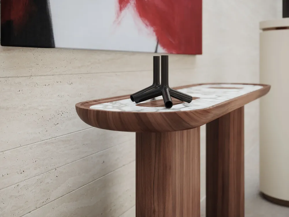 Console table - CRETA WOOD - ULTRAMOBILI