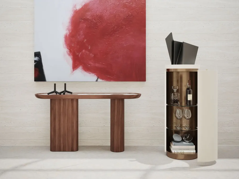 Console table - CRETA WOOD - ULTRAMOBILI