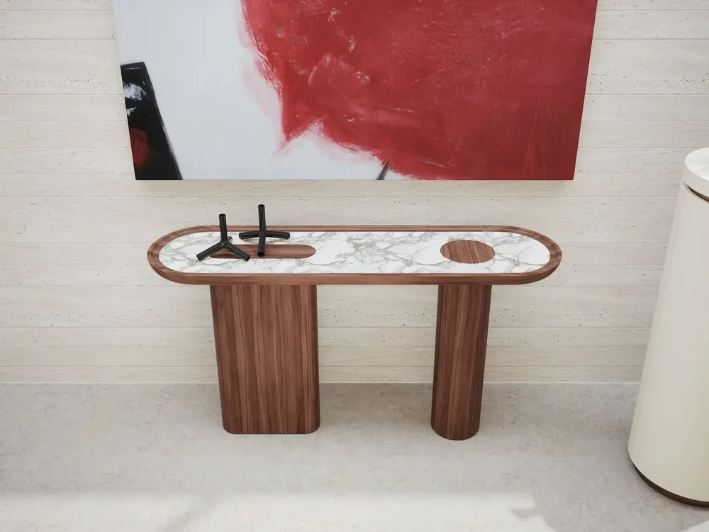 Console table - CRETA WOOD - ULTRAMOBILI