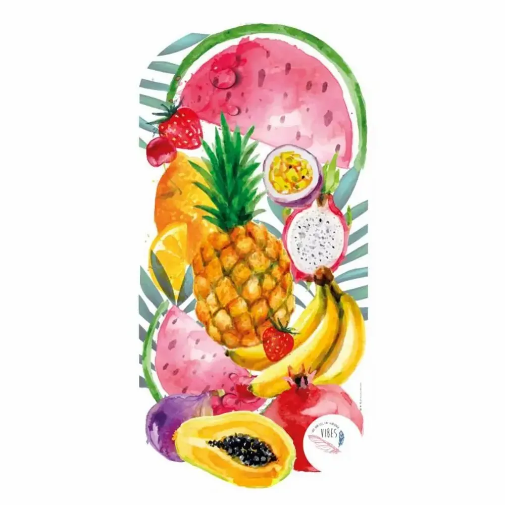 Accessoires de voyage - Serviette de plage All Fruits - BEACH VIBES