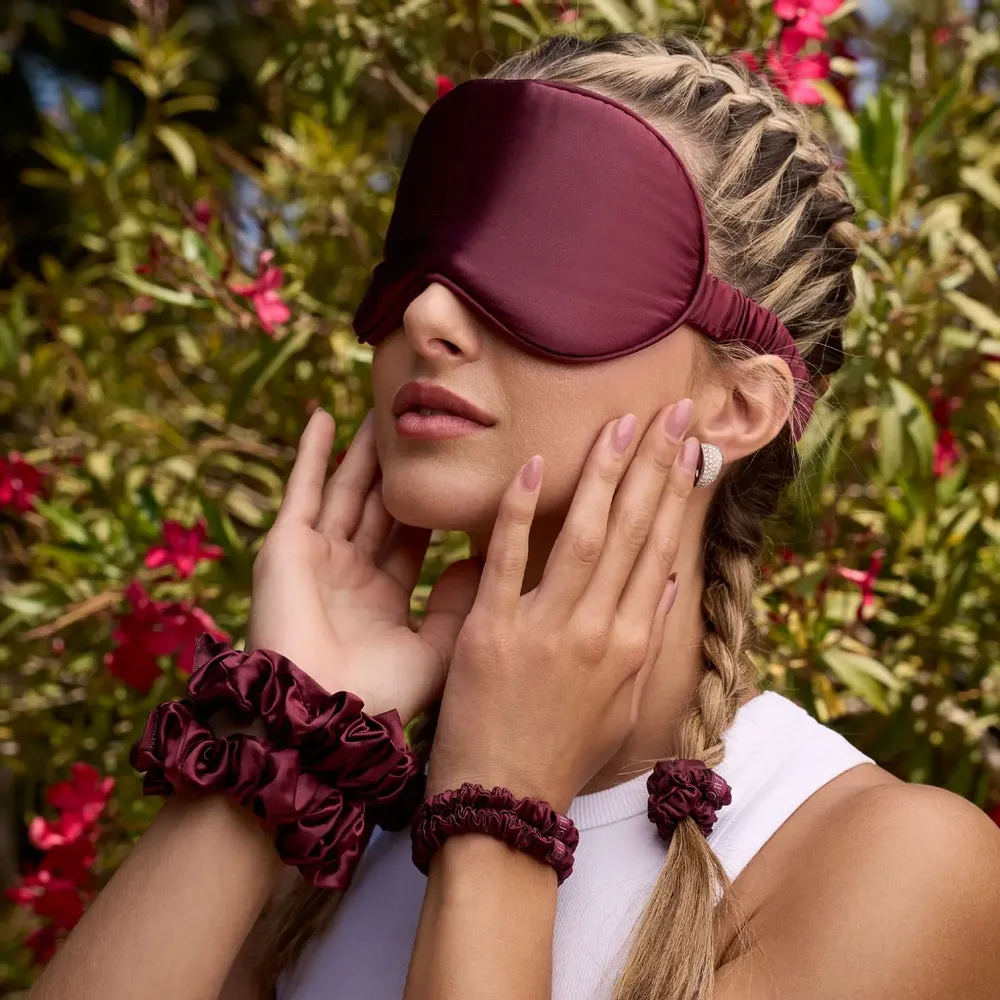 Vêtements de nuit - masque de sommeil en pure soie de mûrier - 6FIFTYTWO®