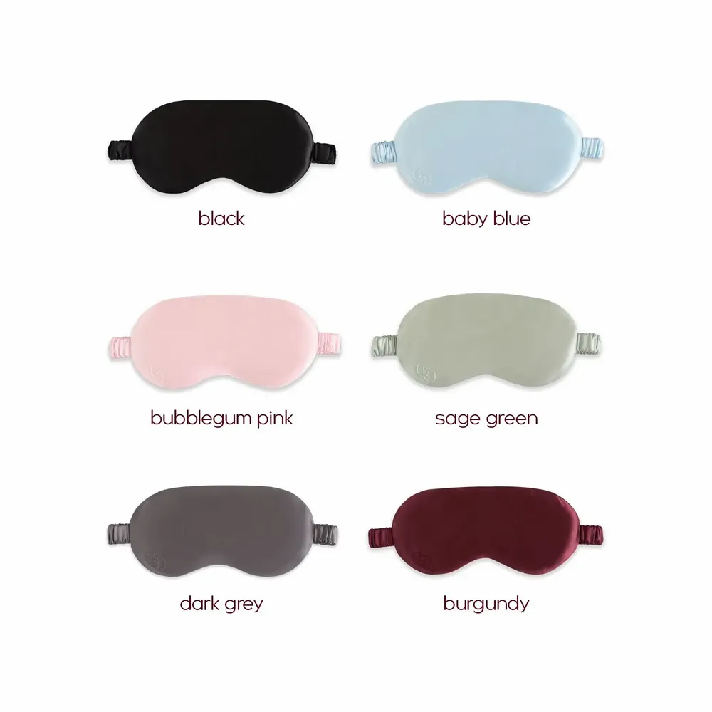 Vêtements de nuit - masque de sommeil en pure soie de mûrier - 6FIFTYTWO®