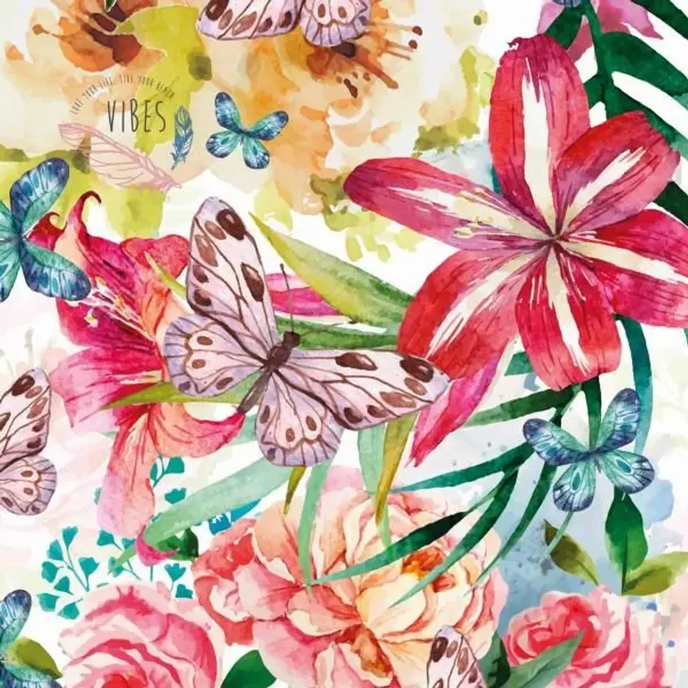 Accessoires de voyage - Serviette de plage Mariposa - BEACH VIBES