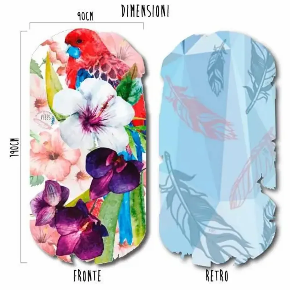 Accessoires de voyage - Serviette de plage Parrot - BEACH VIBES