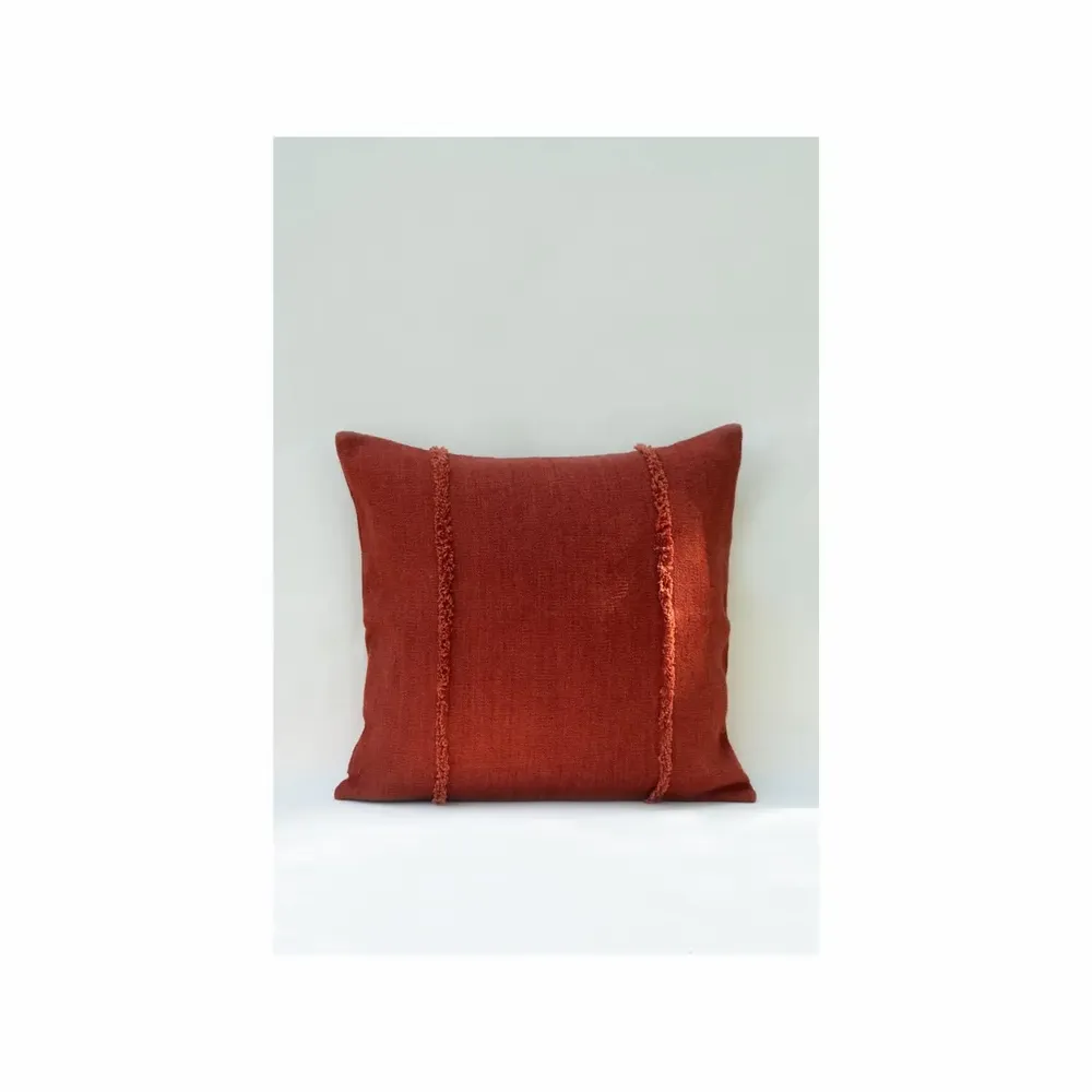 Coussins textile - NO-MAD Pranit Cushion Cover in Cotton Jute with Minimal Surface Detail - NO-MAD