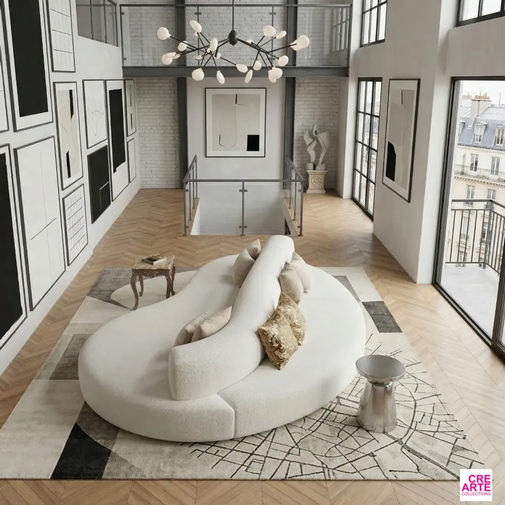 Canapés - Lab Organic XI | Canapé double face 100 % sur mesure - CREARTE COLLECTIONS