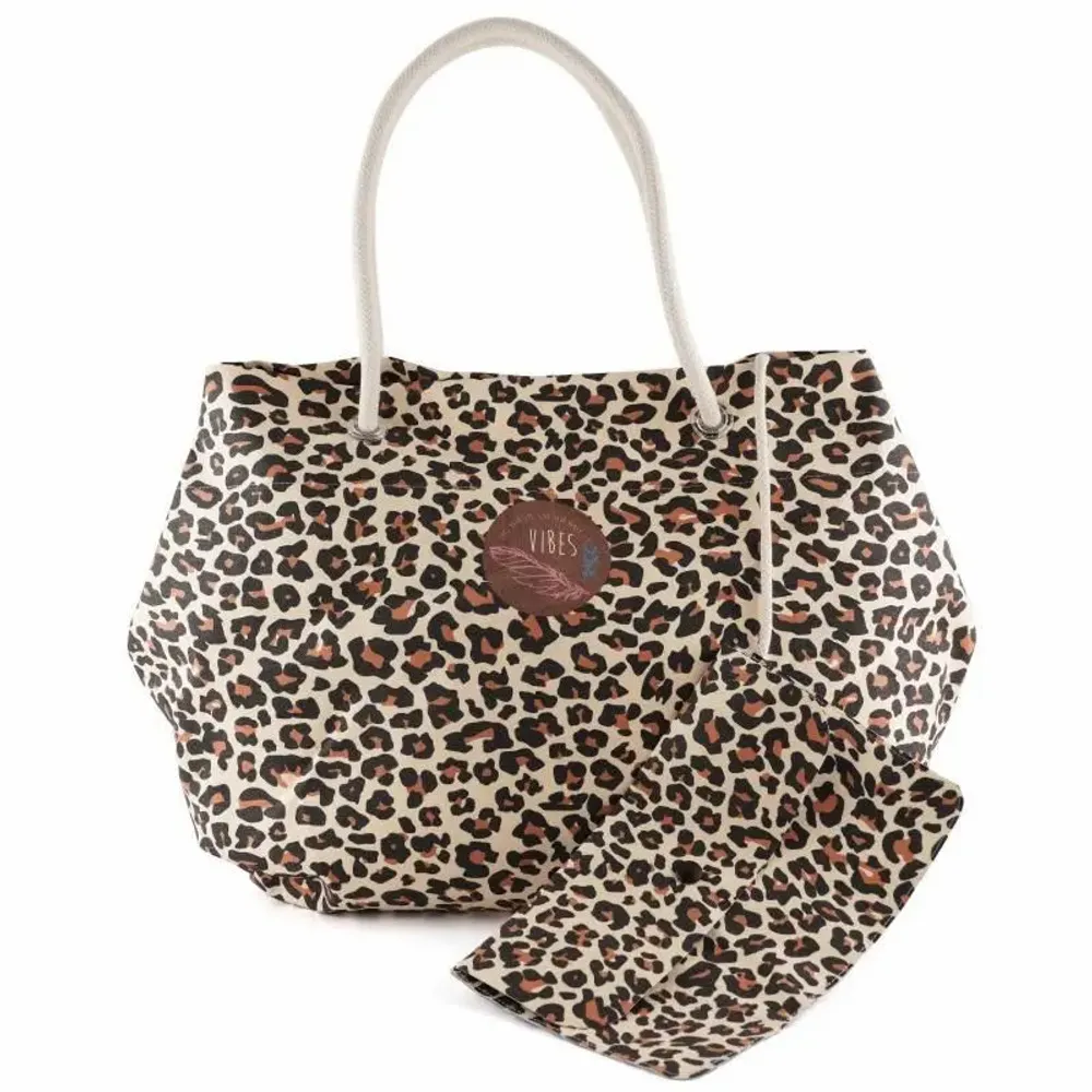 Sacs et cabas - Sac de plage Medium Guépard - BEACH VIBES