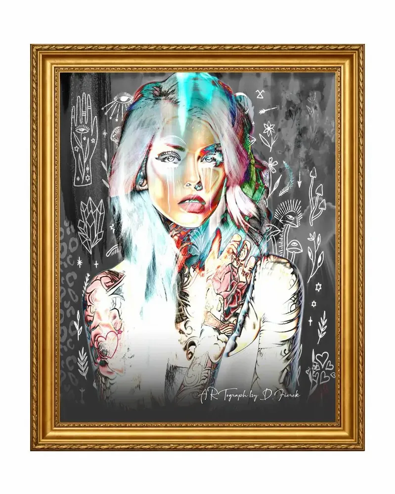 Apparel - Art Window T-Shirt “Electra” - MARALETTO
