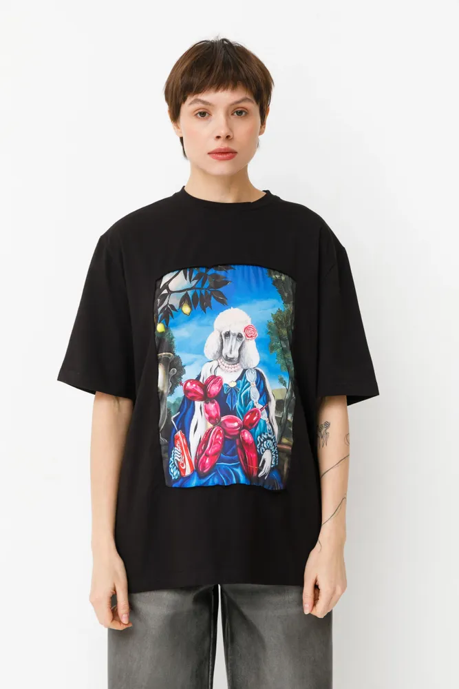 Prêt-à-porter - T-shirt Art Window « Poodle » - MARALETTO