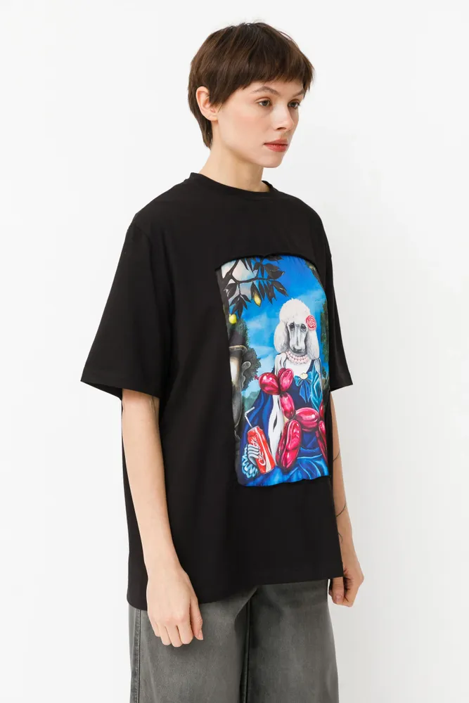 Prêt-à-porter - T-shirt Art Window « Poodle » - MARALETTO