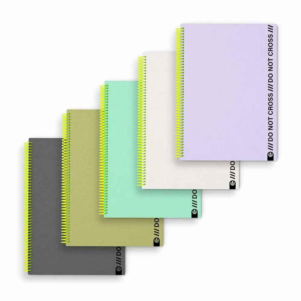 Papeterie bureau - Carnet à spirale - NE PAS CROISER - Papier A4 ligné ou quadrillé - CARCHIVO®