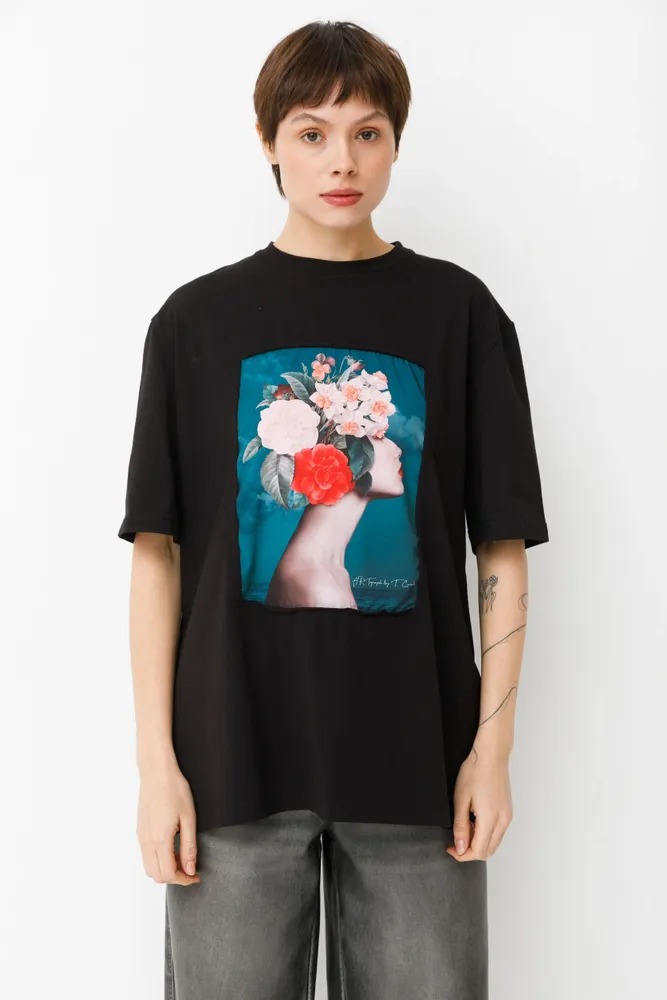 Prêt-à-porter - T-shirt Art Window « Mar » » - MARALETTO