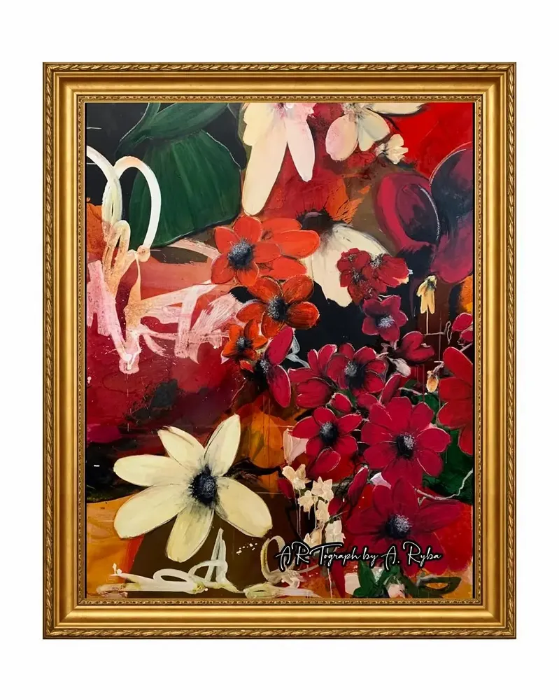 Prêt-à-porter - T-shirt Art Window « Jardin exotique » - MARALETTO