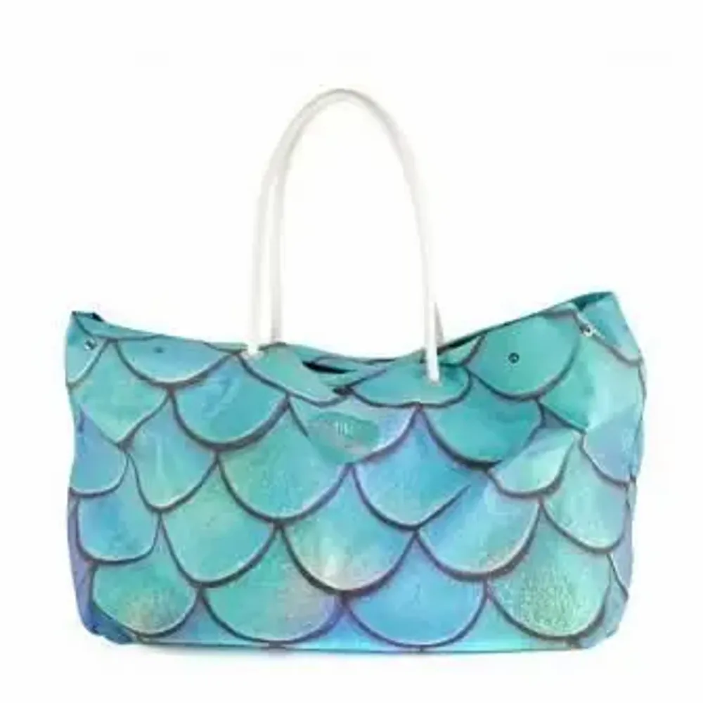 Sacs et cabas - Sac de plage Big Écailles Vertes - BEACH VIBES