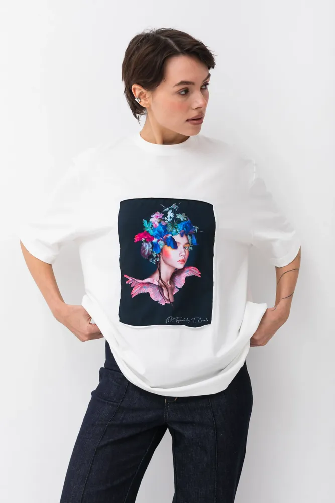 Prêt-à-porter - T-shirt Art Window « Alas » - MARALETTO