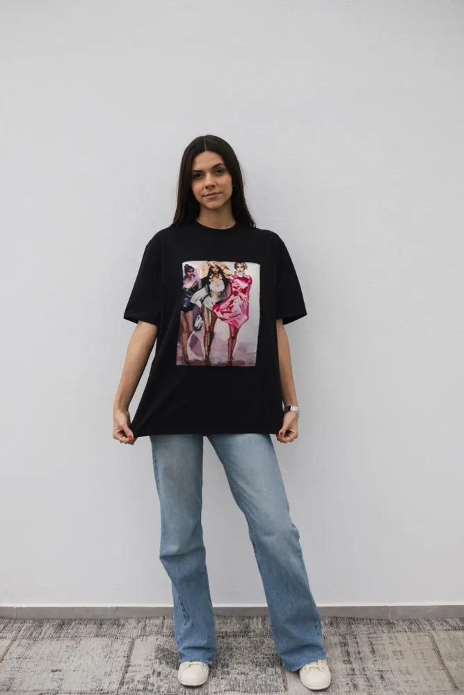 Prêt-à-porter - T-shirt Art Window « Podium Models » - MARALETTO