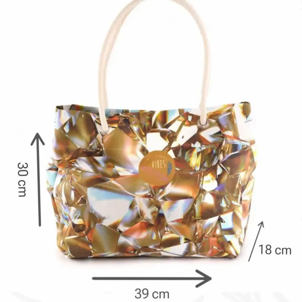 Sacs et cabas - Sac de plage Medium Marbre - BEACH VIBES