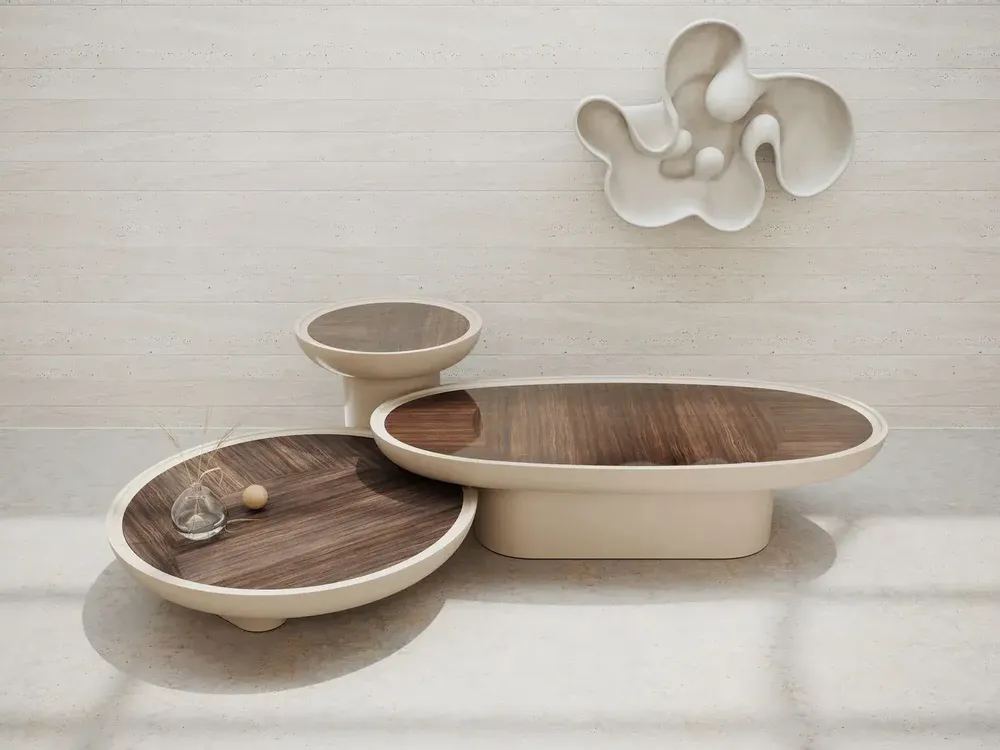 Coffee tables - ERACLE 100 ROUND TABLE - ULTRAMOBILI