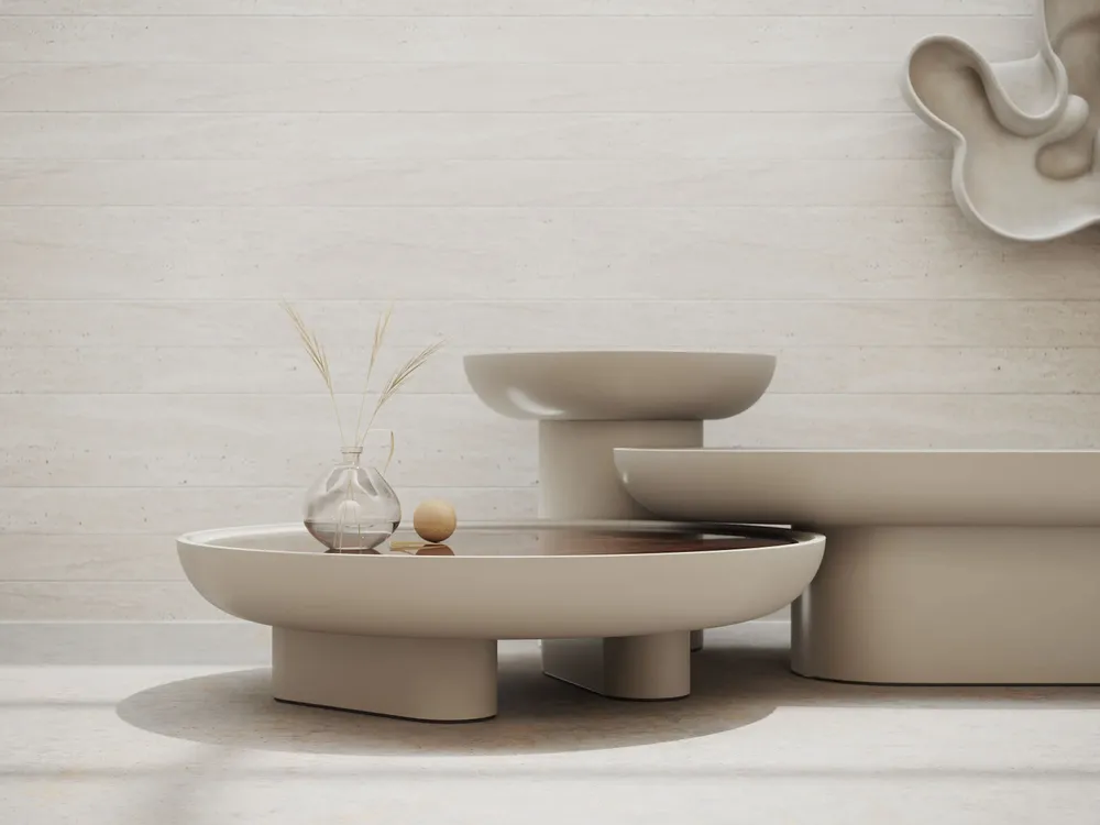 Coffee tables - ERACLE 100 ROUND TABLE - ULTRAMOBILI