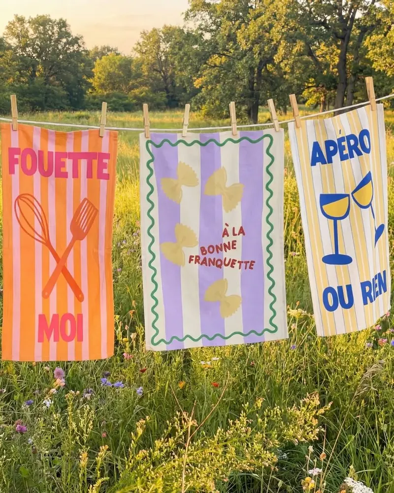 Cadeaux - Torchon - Apéro ou rien - SOLEIL MOJITO