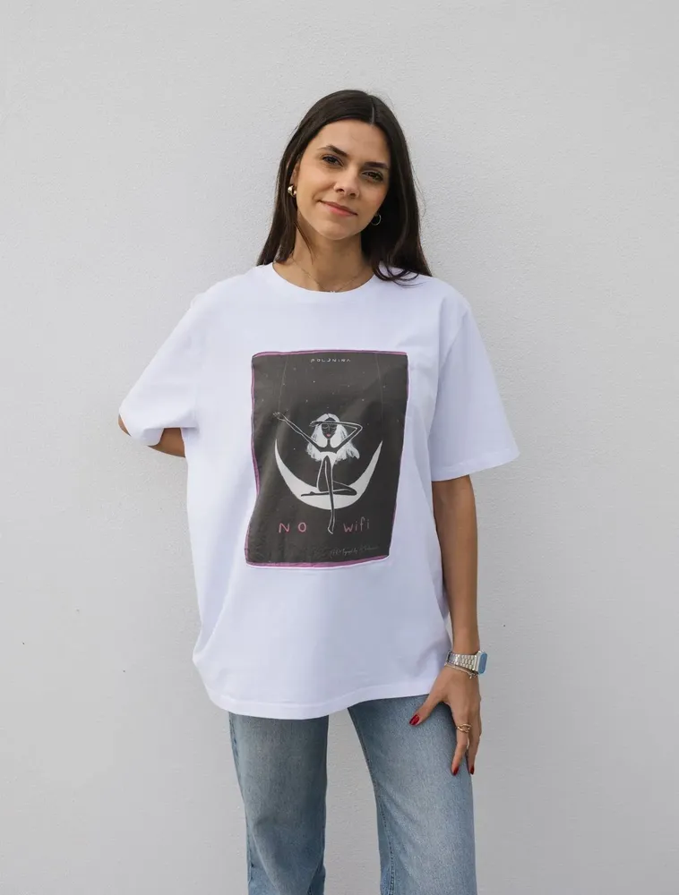 Apparel - Art Window T-Shirt “No Wi-Fi” - MARALETTO