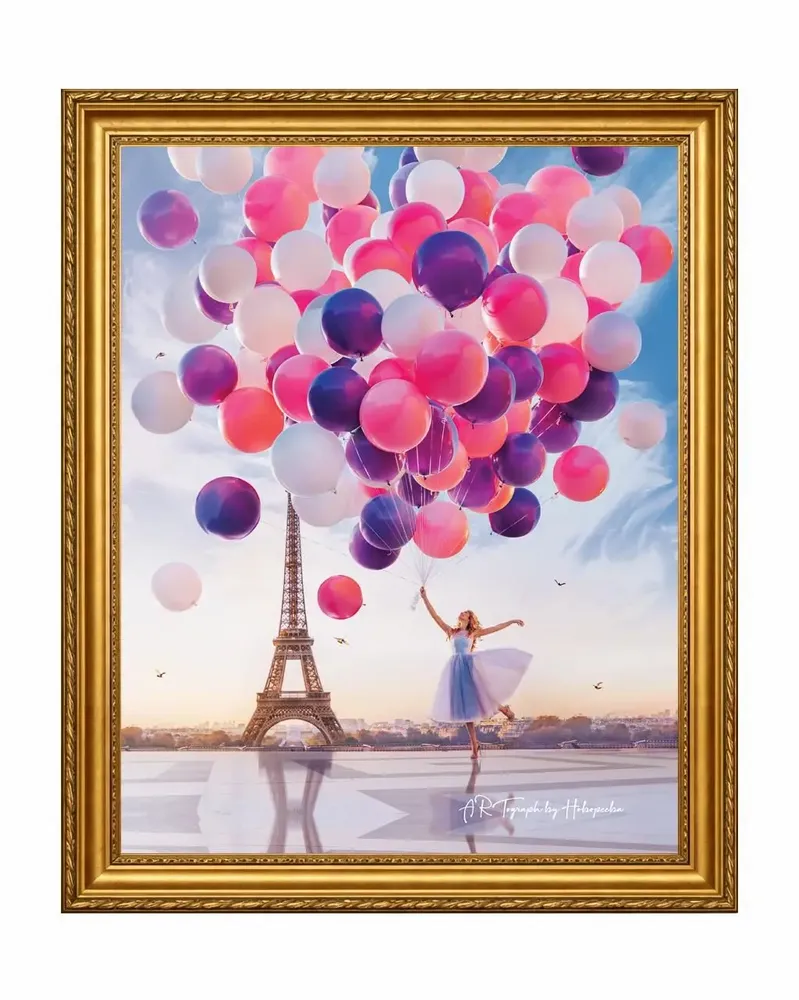 Prêt-à-porter - T-shirt Art Window « Les ballons ne se produisent pas beaucoup » - MARALETTO