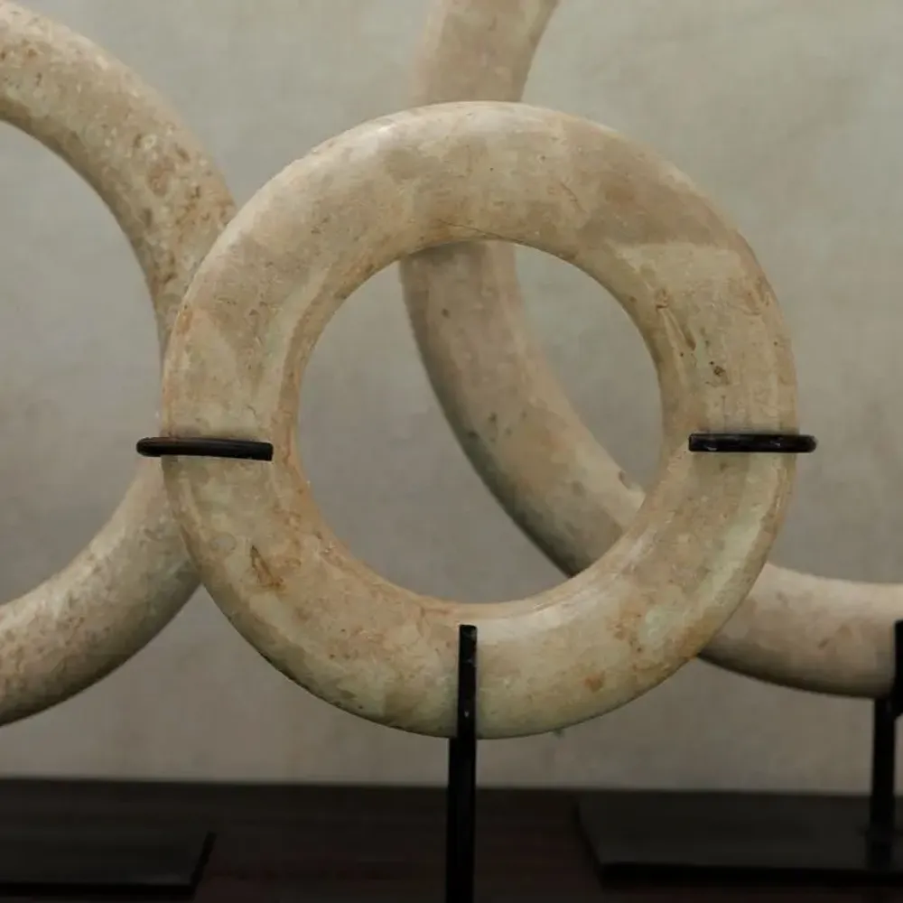 Decorative objects - Lumi black ring - S - DESIGN TRIP