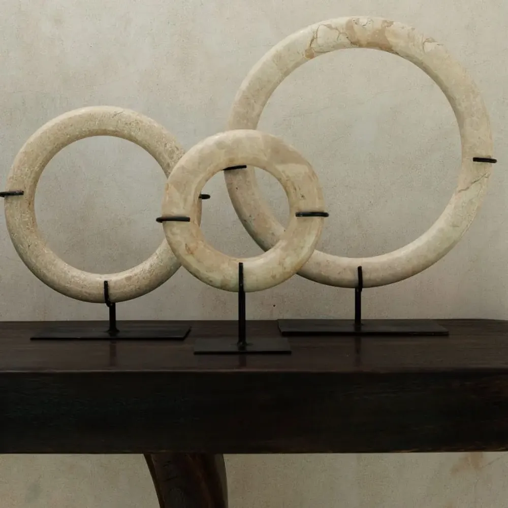 Decorative objects - Lumi black ring - S - DESIGN TRIP