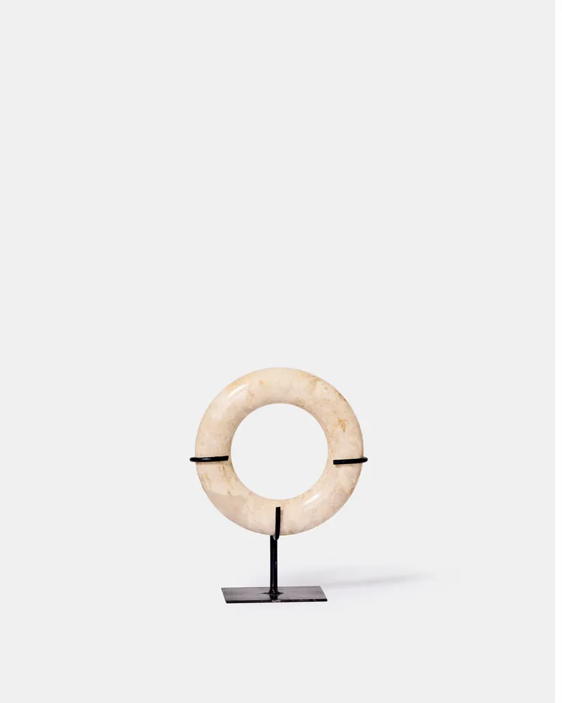 Decorative objects - Lumi black ring - S - DESIGN TRIP