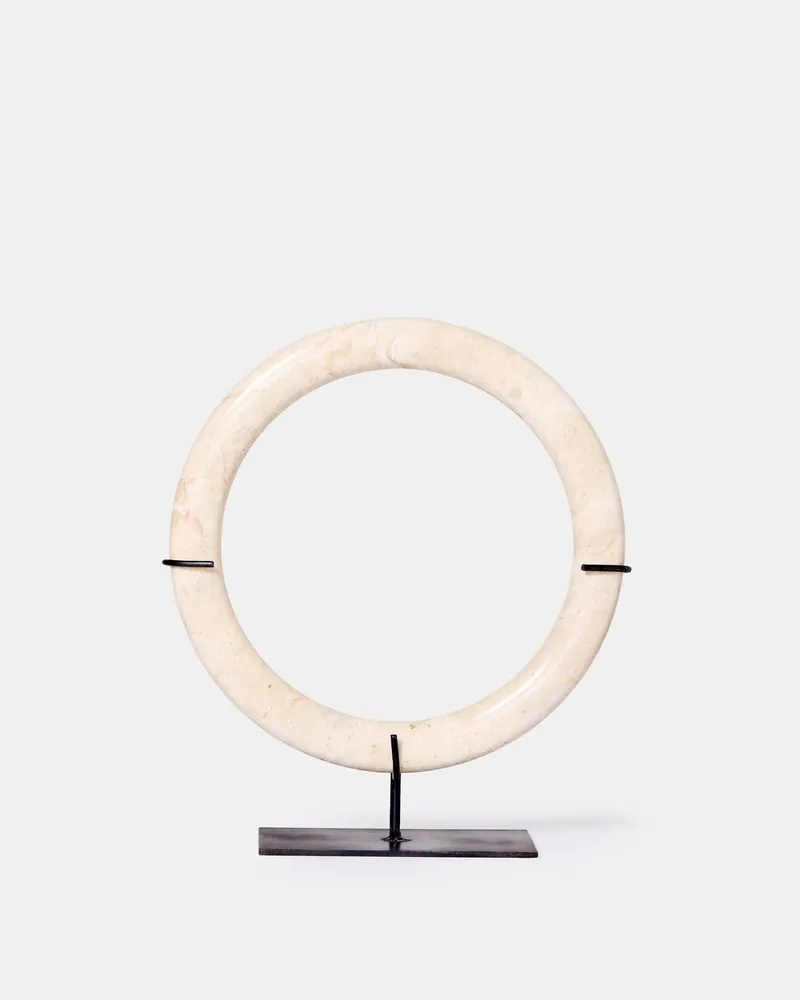Objets de décoration - Anneaux Lumi blanc - L - DESIGN TRIP
