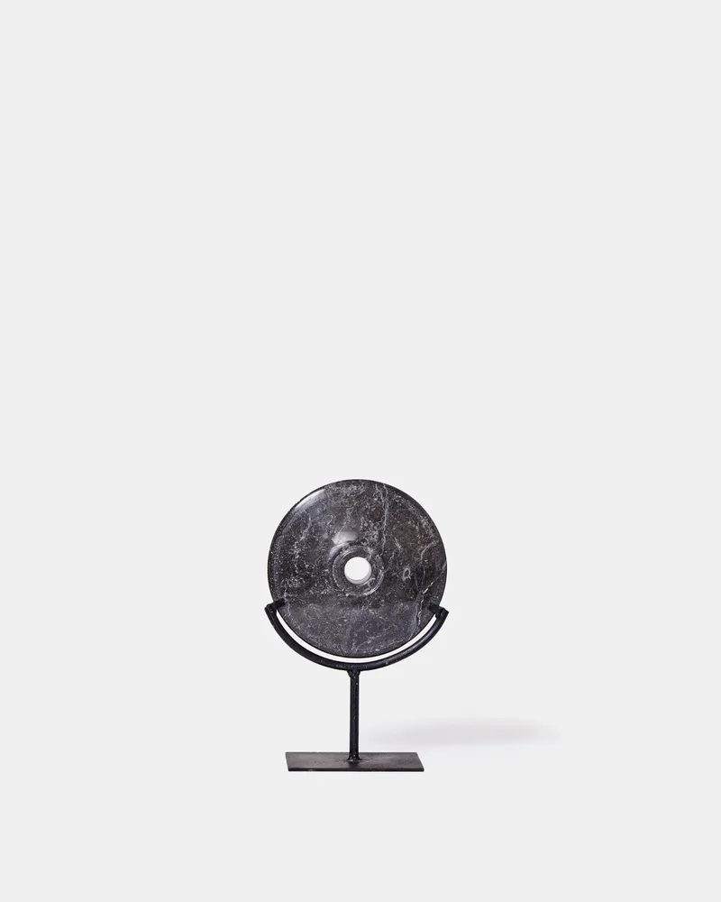 Decorative objects - Hari discs black - M - DESIGN TRIP