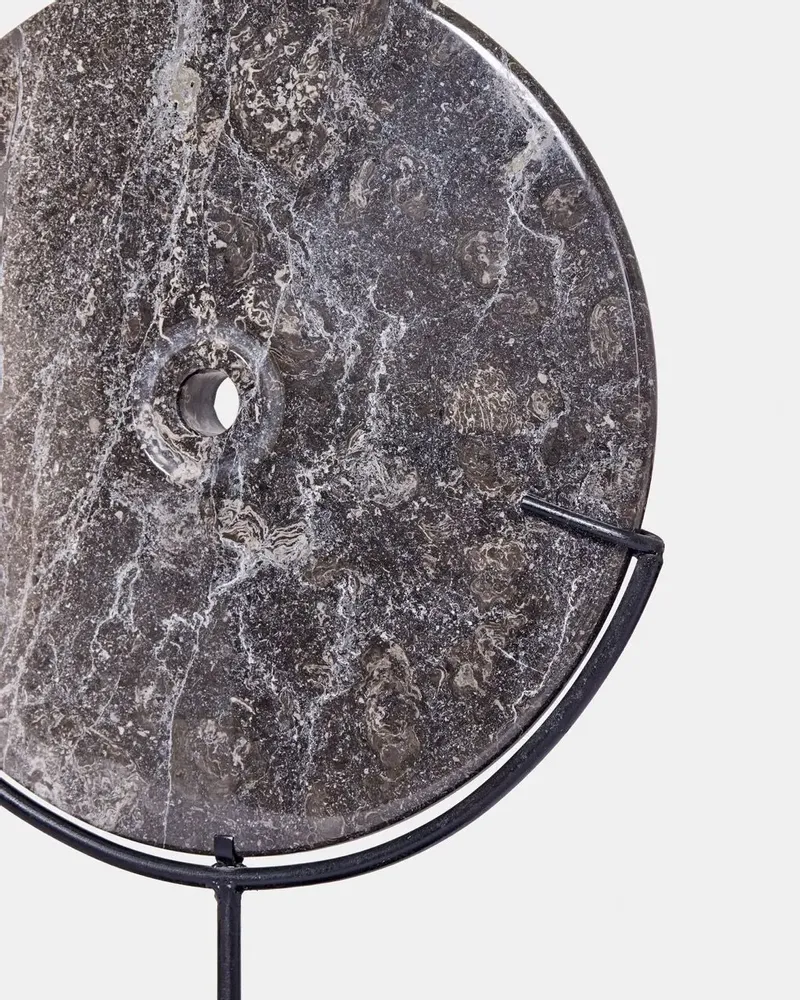 Decorative objects - Hari discs black - L - DESIGN TRIP