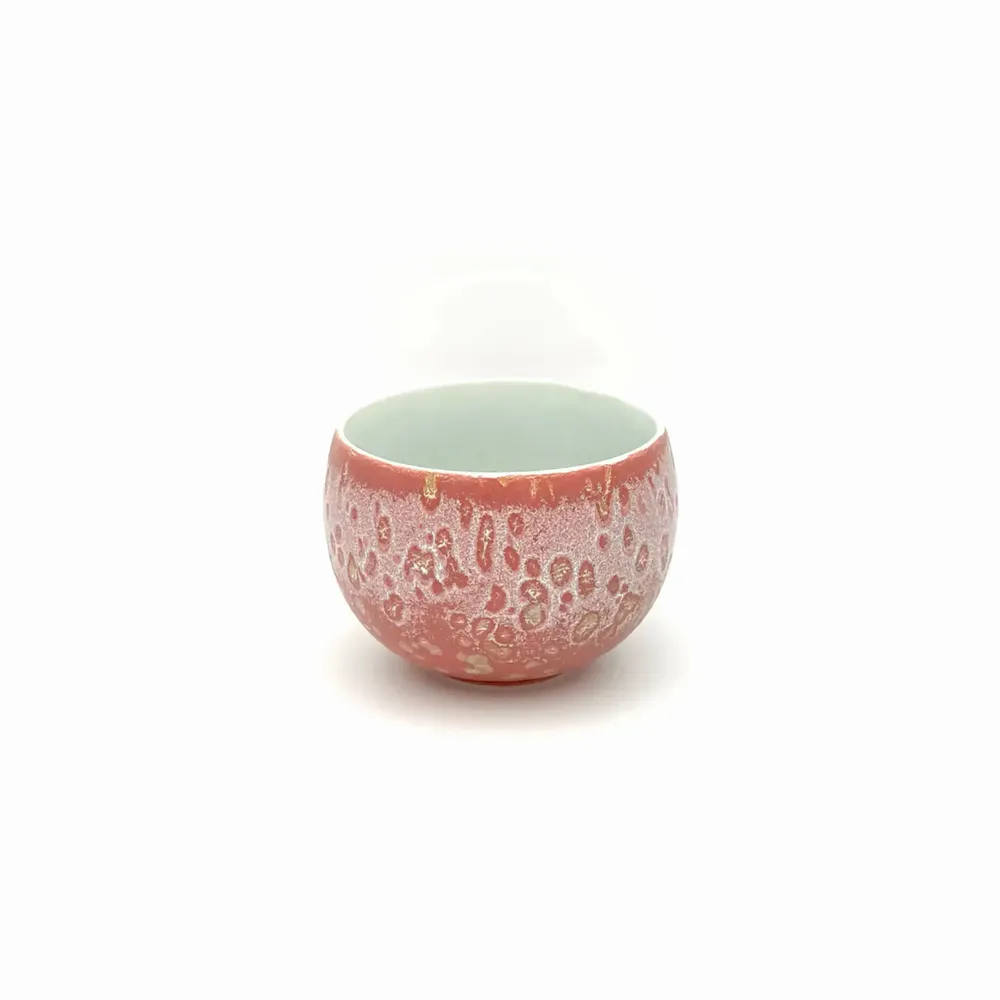 Mugs - Matcha Latte Cup | Frosted Rose - GLAZARA