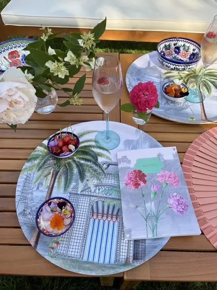 Trays - Botanica Round Tray - PARADISIO IMAGINARIUM
